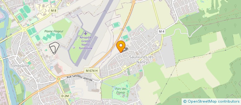 localisation de l'entreprise MONSIEUR ARMEL ALECHOU  SAULXURES-LES-NANCY