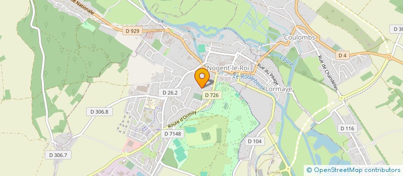 localisation de l'entreprise MONSIEUR ARMEL ALLOT à NOGENT-LE-ROI