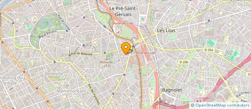 localisation de l'entreprise MONSIEUR ARMEL BAMBOCK  PARIS