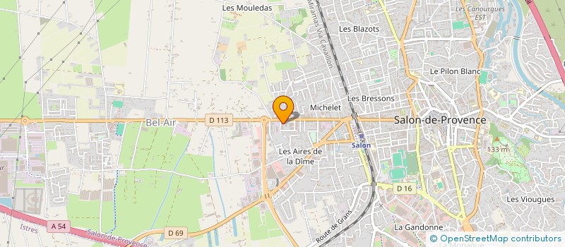 localisation de l'entreprise MONSIEUR ARMEL BEKE  SALON-DE-PROVENCE