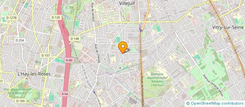 localisation de l'entreprise MONSIEUR ARMEL BIBANA EBOUTOU à VILLEJUIF