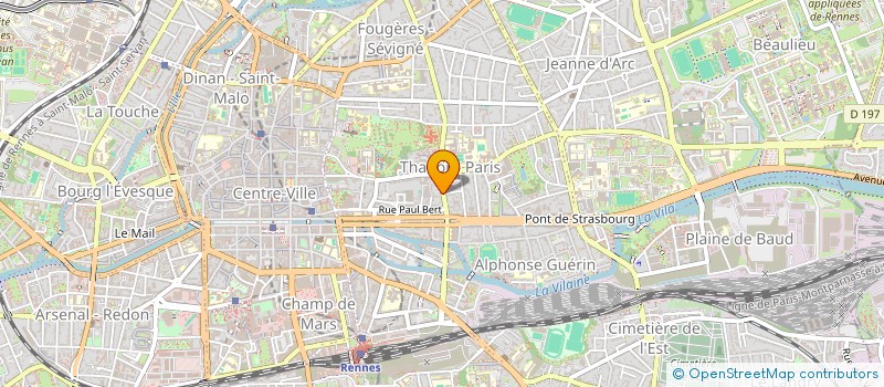 localisation de l'entreprise MONSIEUR ARMEL DARE  RENNES