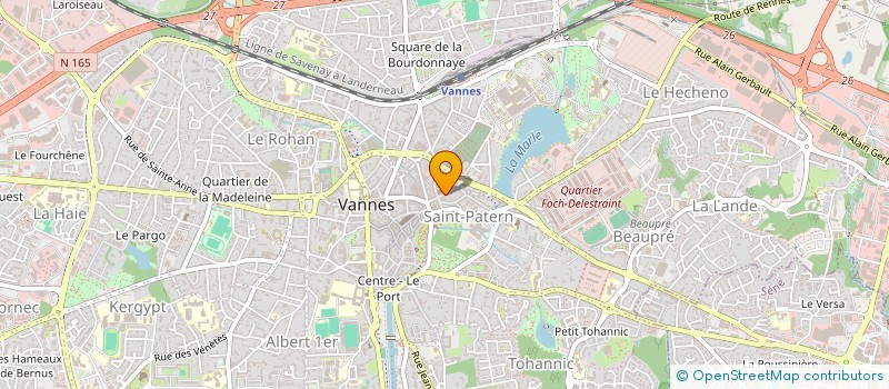 localisation de l'entreprise MONSIEUR ARMEL DENIS à VANNES