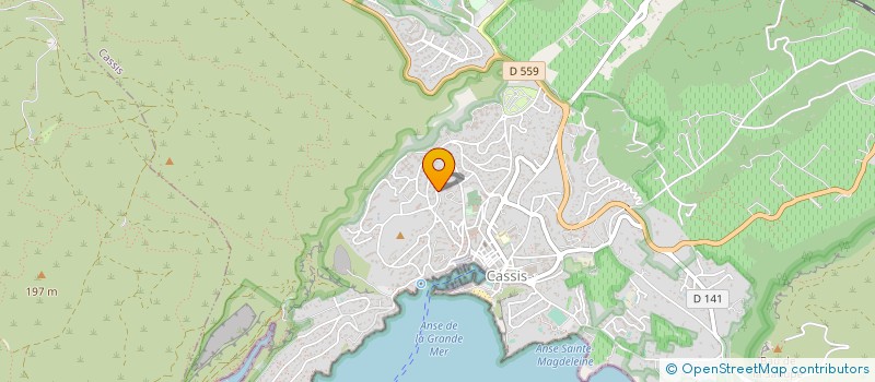 localisation de l'entreprise MONSIEUR ARMEL FARON à CASSIS