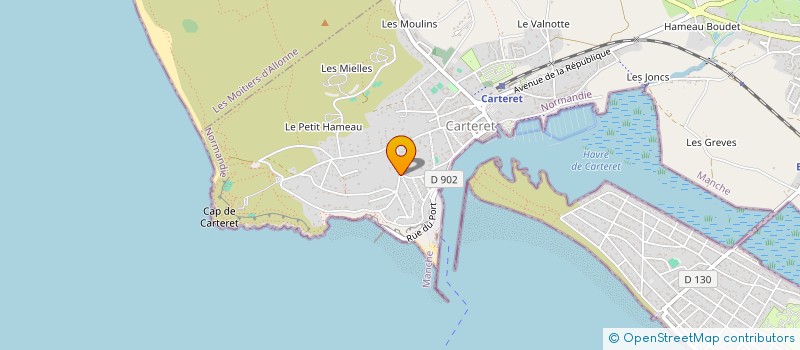 localisation de l'entreprise MONSIEUR ARMEL FEREY à BARNEVILLE-CARTERET