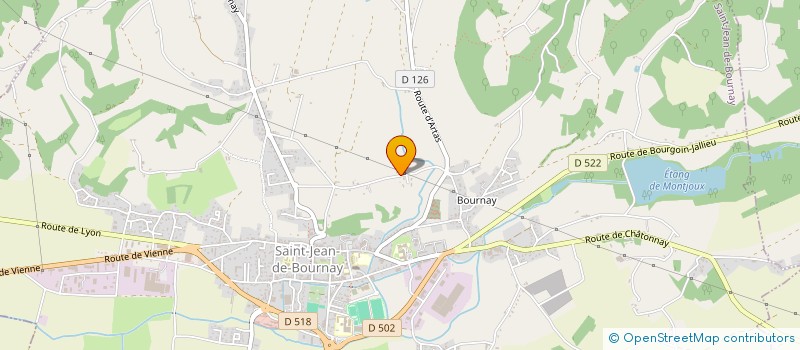 localisation de l'entreprise MONSIEUR ARMEL GOEAU  SAINT-JEAN-DE-BOURNAY