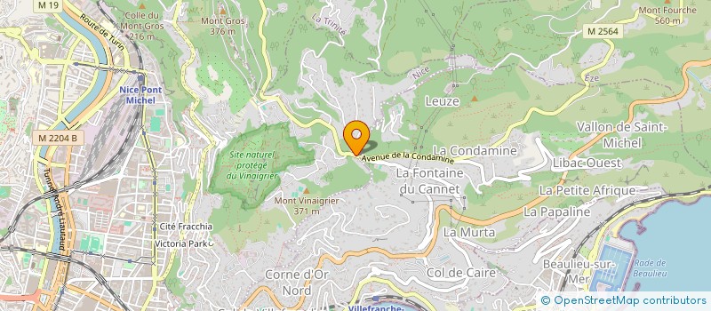 localisation de l'entreprise MONSIEUR ARMEL HAKEM à NICE