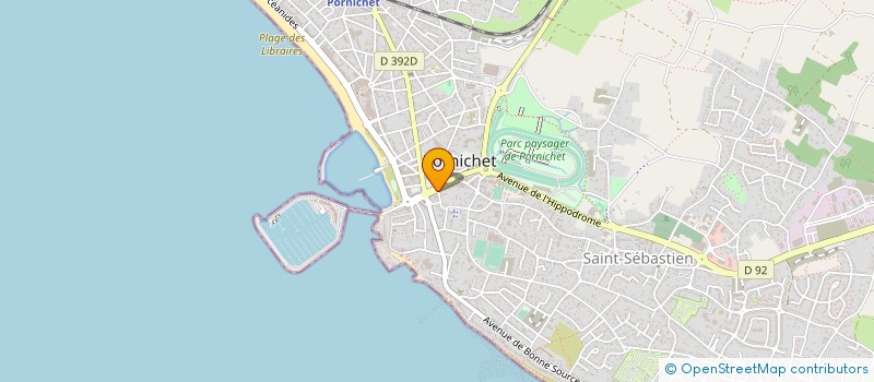 localisation de l'entreprise MONSIEUR ARMEL JAFFRE à PORNICHET