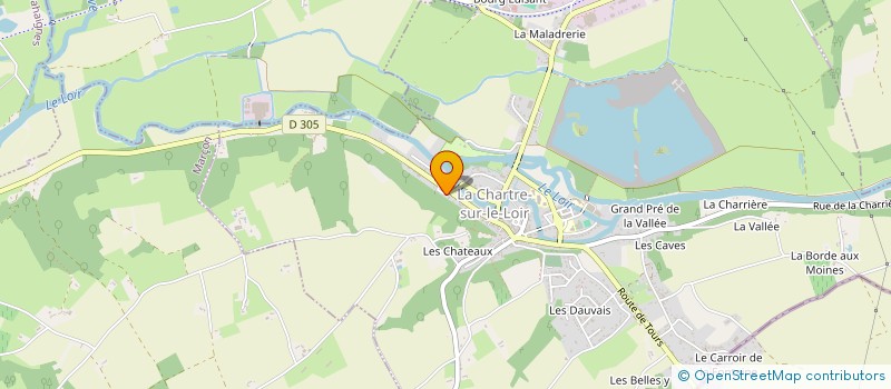 localisation de l'entreprise MONSIEUR ARMEL LABBE à LA CHARTRE-SUR-LE-LOIR