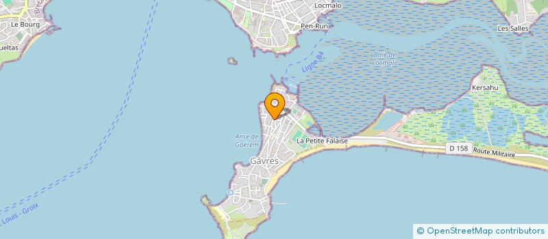 localisation de l'entreprise MONSIEUR ARMEL LAHAYE  GAVRES