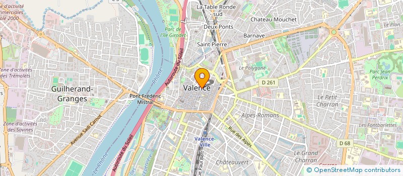 localisation de l'entreprise MONSIEUR ARMEL LALLY  VALENCE