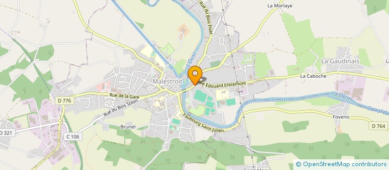 localisation de l'entreprise MONSIEUR ARMEL LE CORGUILLE  MALESTROIT