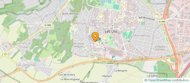localisation de l'entreprise MONSIEUR ARMEL LEDRECK à LES ULIS