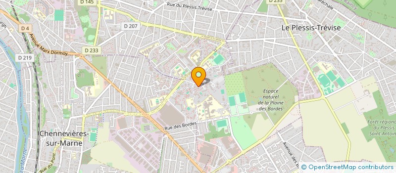 localisation de l'entreprise MONSIEUR ARMEL LOUHANANA  CHENNEVIERES-SUR-MARNE