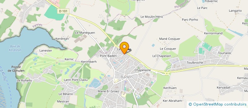 localisation de l'entreprise MONSIEUR ARMEL MAICAS  BADEN