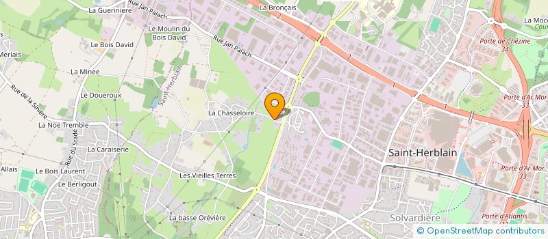 localisation de l'entreprise MONSIEUR ARMEL MAILLARD à SAINT-HERBLAIN