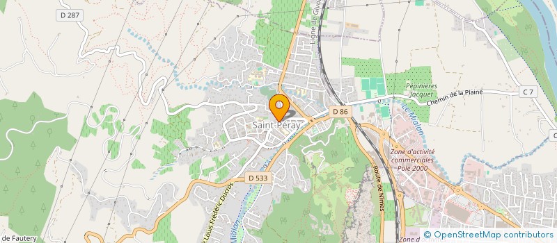 localisation de l'entreprise MONSIEUR ARMEL MARAN à SAINT-PERAY