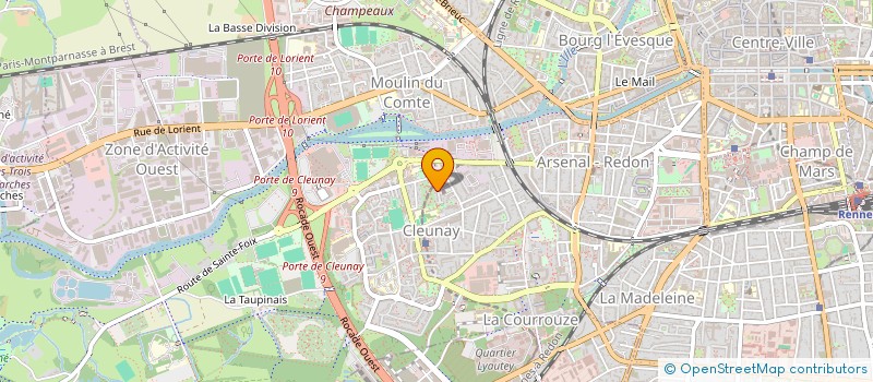 localisation de l'entreprise MONSIEUR ARMEL MARCHADOUR  MONTREUIL-SUR-ILLE