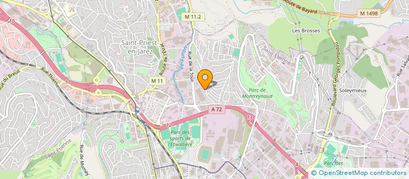 localisation de l'entreprise MONSIEUR ARMEL NTSIBA  SAINT-PRIEST-EN-JAREZ