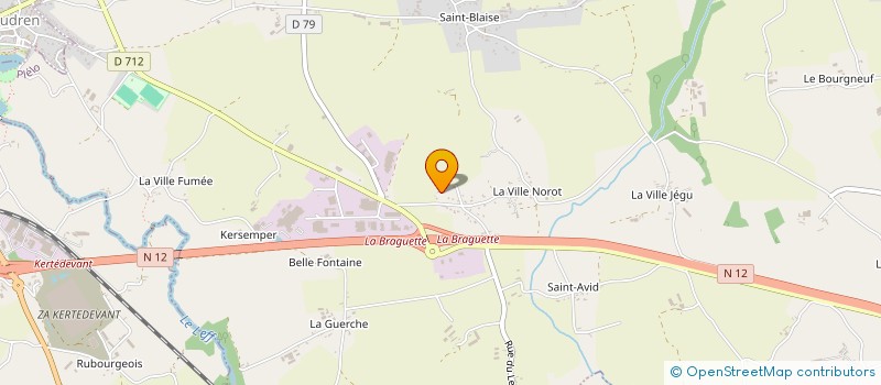 localisation de l'entreprise MONSIEUR ARMEL OGIER à PLELO
