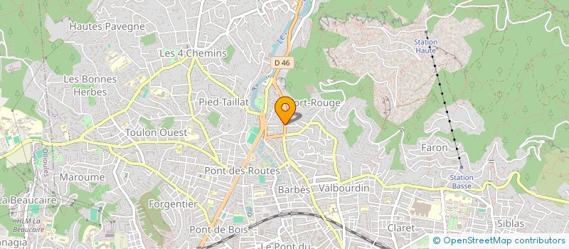 localisation de l'entreprise MONSIEUR ARMEL PRUD'HOMME  TOULON