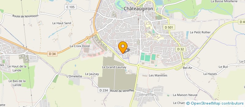 localisation de l'entreprise MONSIEUR ARMEL QUENECANT à CHATEAUGIRON