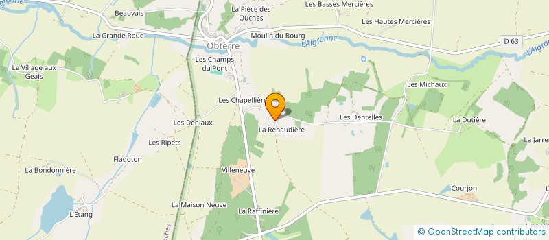 localisation de l'entreprise MONSIEUR ARMEL SABLON à OBTERRE
