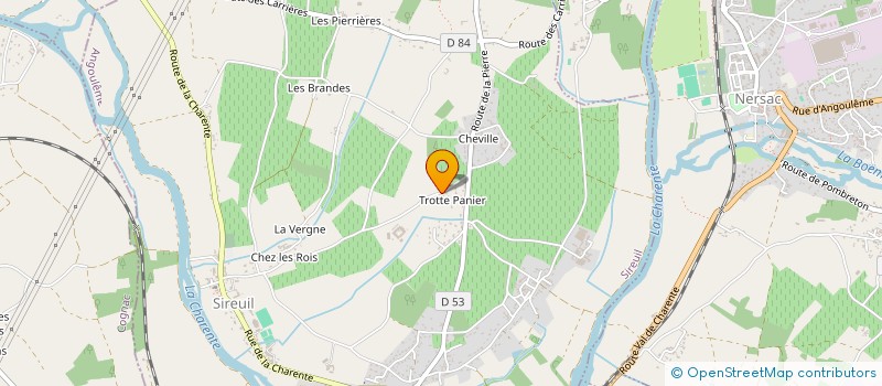 localisation de l'entreprise MONSIEUR ARMEL SALLAN à SIREUIL