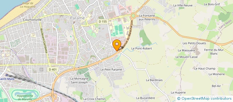 localisation de l'entreprise MONSIEUR ARMEL TESSIER  SAINT-MALO