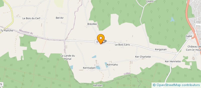 localisation de l'entreprise MONSIEUR ARMEL THOMAZIC  COLPO