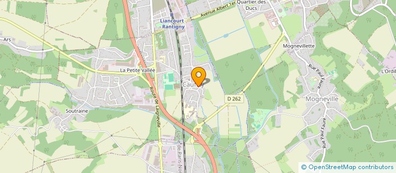 localisation de l'entreprise MONSIEUR ARMEL VERON-DELOR  CAUFFRY