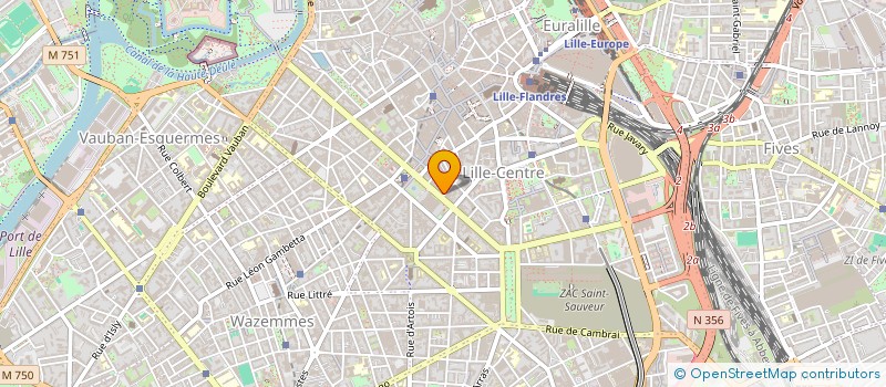 localisation de l'entreprise MONSIEUR ARMELLE LEFEBVRE à LILLE