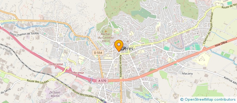 localisation de l'entreprise MONSIEUR ARMEN AROYAN à HYERES