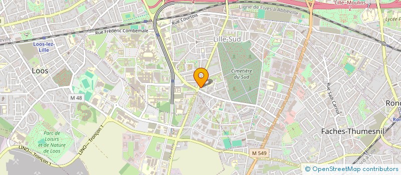 localisation de l'entreprise MONSIEUR ARMEN AVAGYAN  LILLE