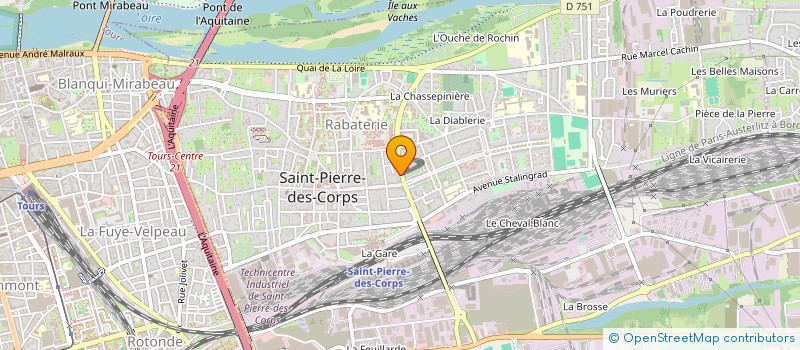 localisation de l'entreprise MONSIEUR ARMEN BADALYAN  AZAY-SUR-CHER