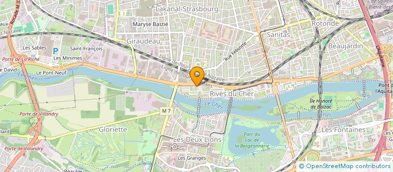 localisation de l'entreprise MONSIEUR ARMEN GAPRELIAN  TOURS