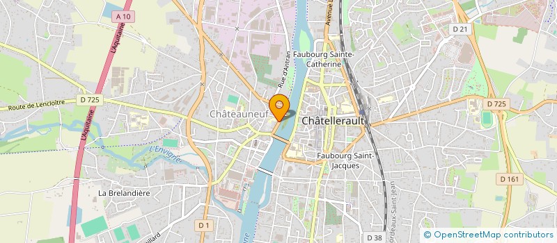 localisation de l'entreprise MONSIEUR ARMEN GEVORGYAN  CHATELLERAULT