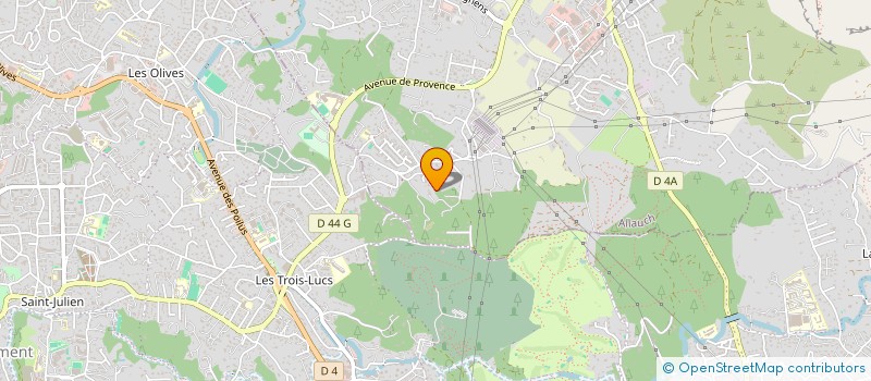 localisation de l'entreprise MONSIEUR ARMEN GUIRAGOSSIAN  ALLAUCH