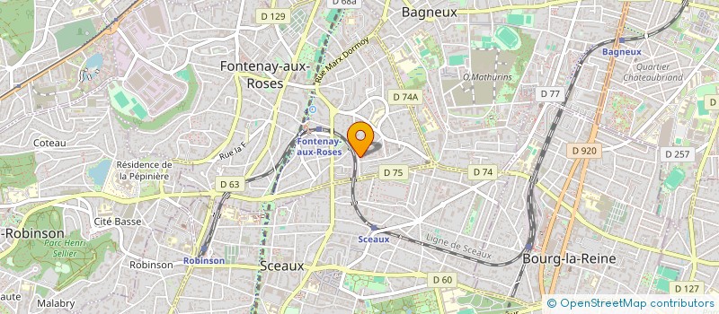 localisation de l'entreprise MONSIEUR ARMEN HAKOBYAN à FONTENAY-AUX-ROSES