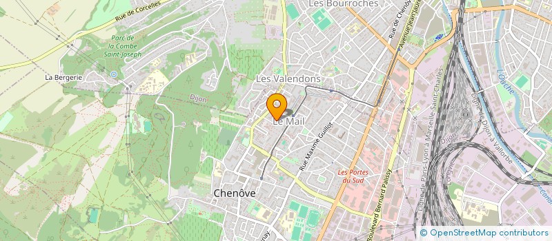 localisation de l'entreprise MONSIEUR ARMEN HARUTYUNYAN à CHENOVE