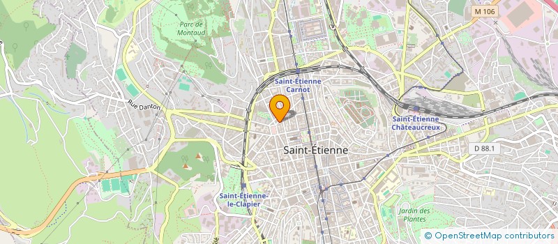 localisation de l'entreprise MONSIEUR ARMEN MELKONYAN à SAINT-ETIENNE