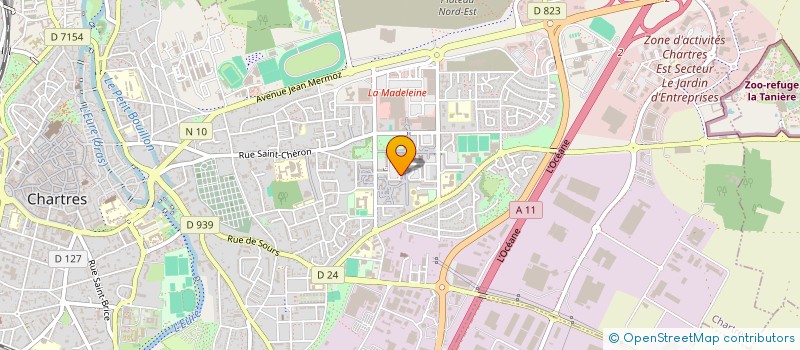 localisation de l'entreprise MONSIEUR ARMEN MISAKYAN à CHARTRES