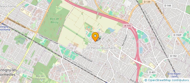 localisation de l'entreprise MONSIEUR ARMEN MKRTCHIAN  PLESSIS-BOUCHARD (LE)