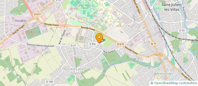 localisation de l'entreprise MONSIEUR ARMEN MNATZAKANIAN  ROSIERES-PRES-TROYES