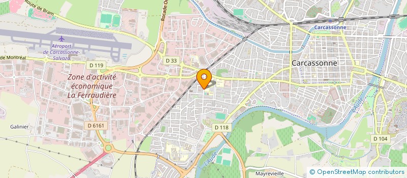 localisation de l'entreprise MONSIEUR ARMEN OGANYAN  CARCASSONNE