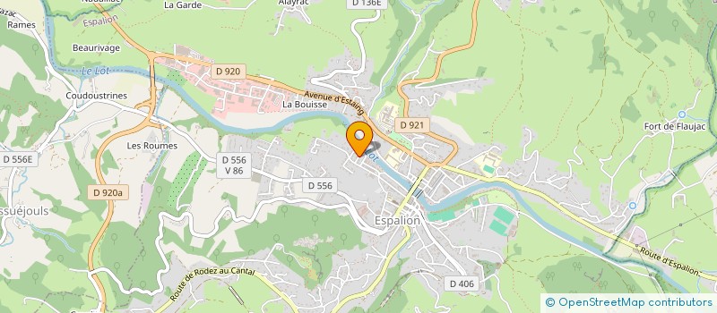 localisation de l'entreprise MONSIEUR ARMEN PETROSYAN  ESPALION