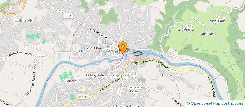 localisation de l'entreprise MONSIEUR ARMEN POGOSSIAN  SAINT JUERY