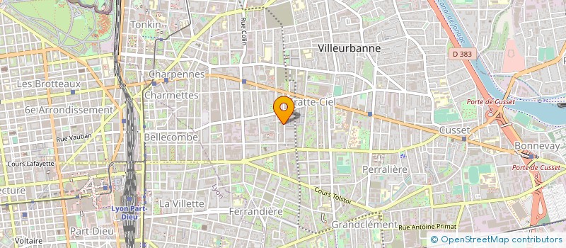 localisation de l'entreprise MONSIEUR ARMEN SAHAKIAN  VILLEURBANNE