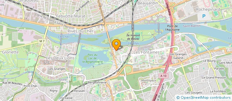 localisation de l'entreprise MONSIEUR ARMEN SAHAKYAN  TOURS