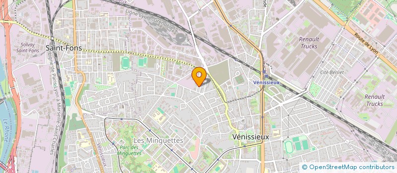 localisation de l'entreprise MONSIEUR ARMEN SAMVELIAN  VENISSIEUX
